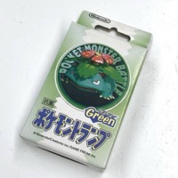 ポケモントランプ Green グリーン 3D 任天堂 当時物 未使用品 内シュリンク未開封品 おもちゃ